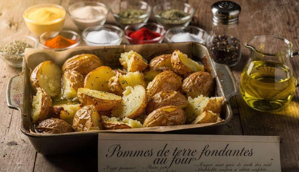 Recette inratable : pommes de terre fondantes au four