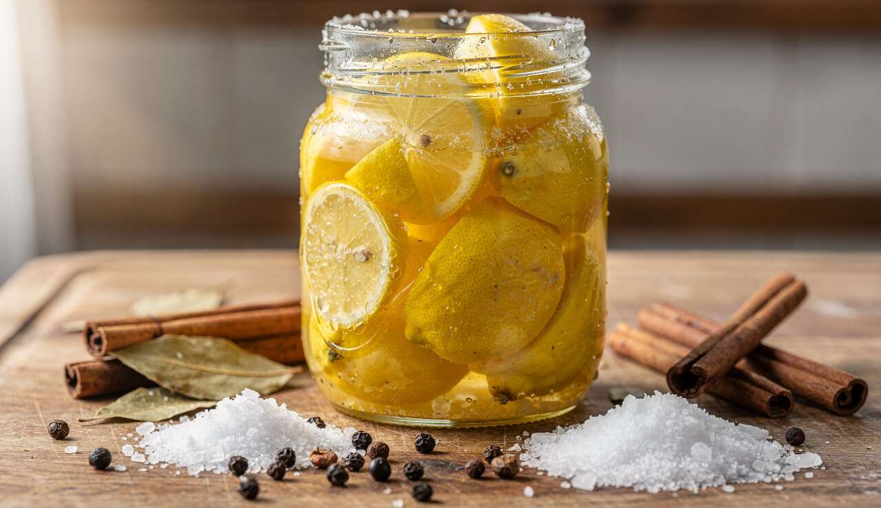 Recette de Citrons Confits au Sel en Saumure