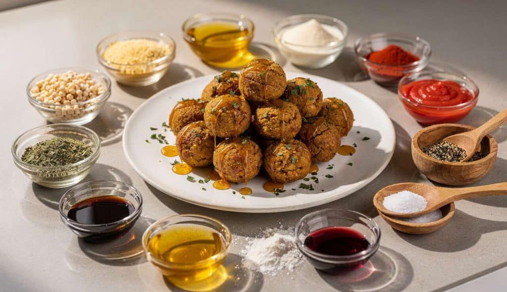 Délicieuses boulettes vegan au soja et miel : la recette idéale