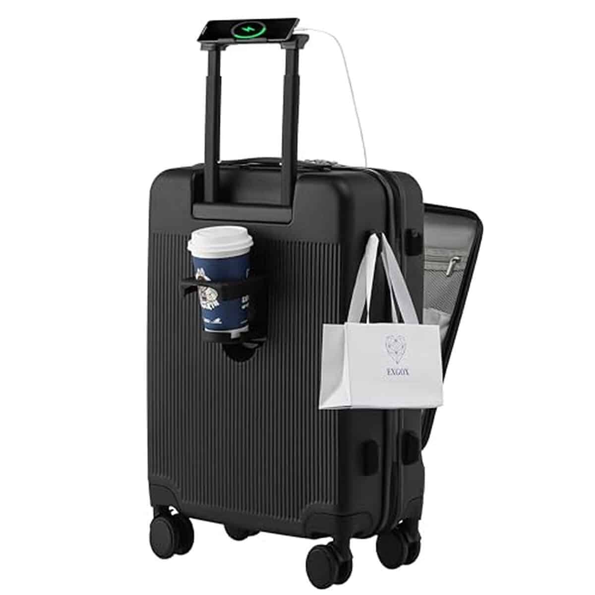 Test de la valise cabine HUIDA TECH : légère et polyvalente
