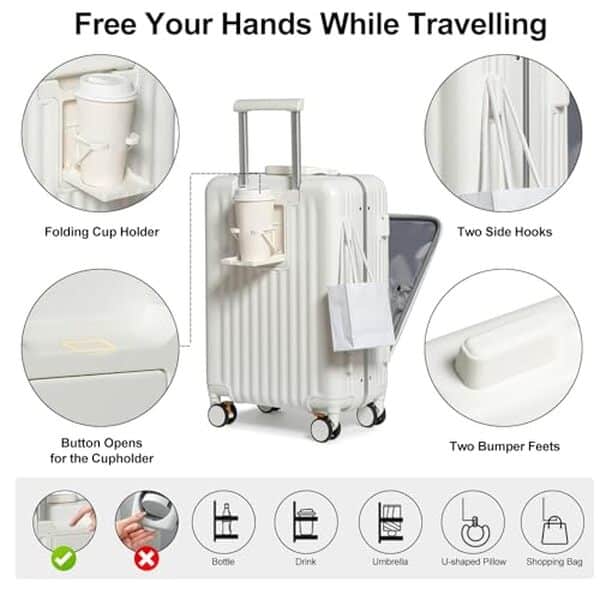 Découvrez notre test de la valise cabine sea choice avec poche pour ordinateur et système de sécurité TSA. Idéale pour les globe-trotteurs à la recherche de praticité et de sécurité.