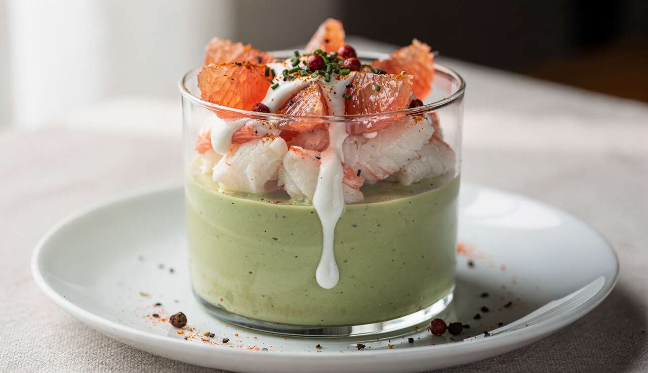 Verrine d'avocat au crabe : recette gourmande et facile