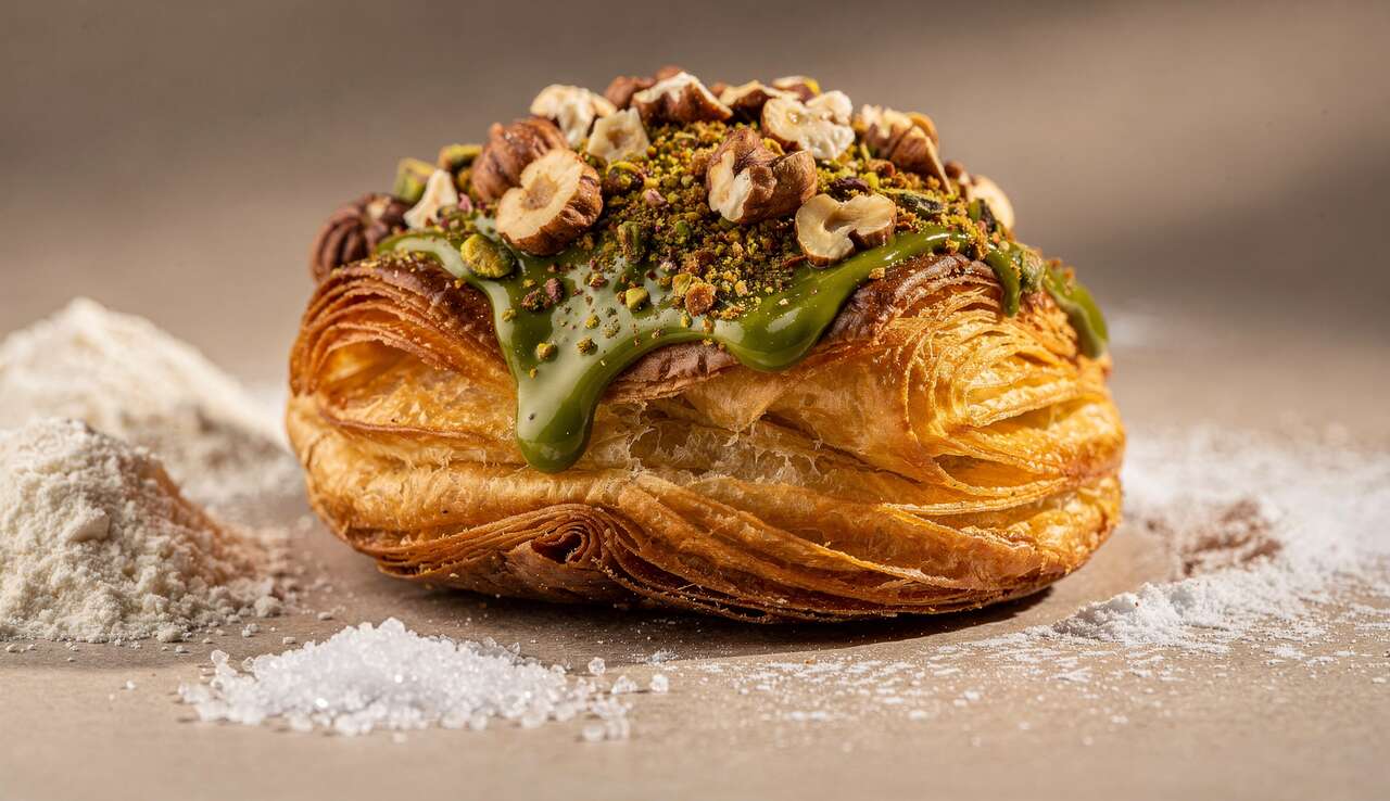 Brioche feuilletée aux pistaches et noisettes : la recette gourmande
