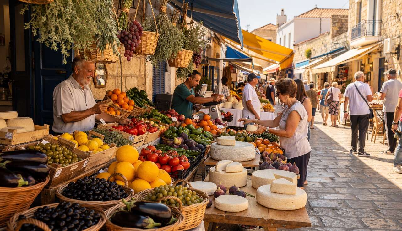 A la découverte des saveurs authentiques de l'île de Rhodes