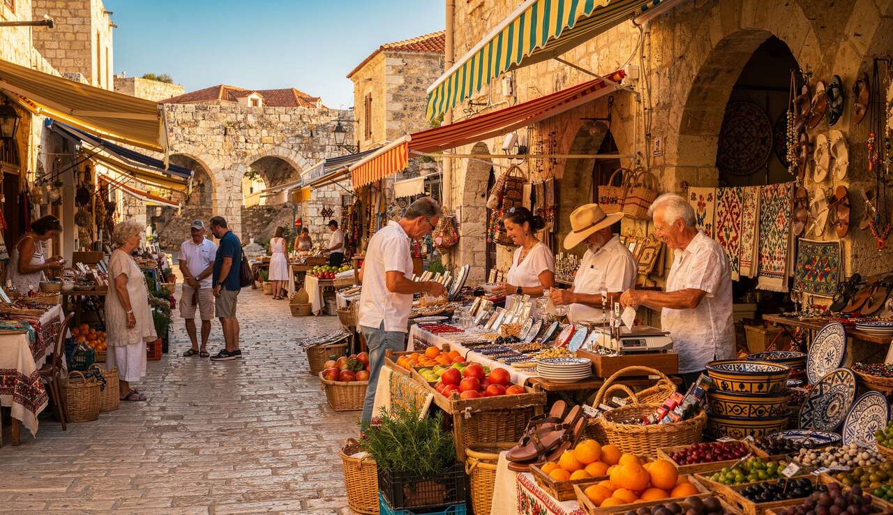 Artisanat local et produits typiques