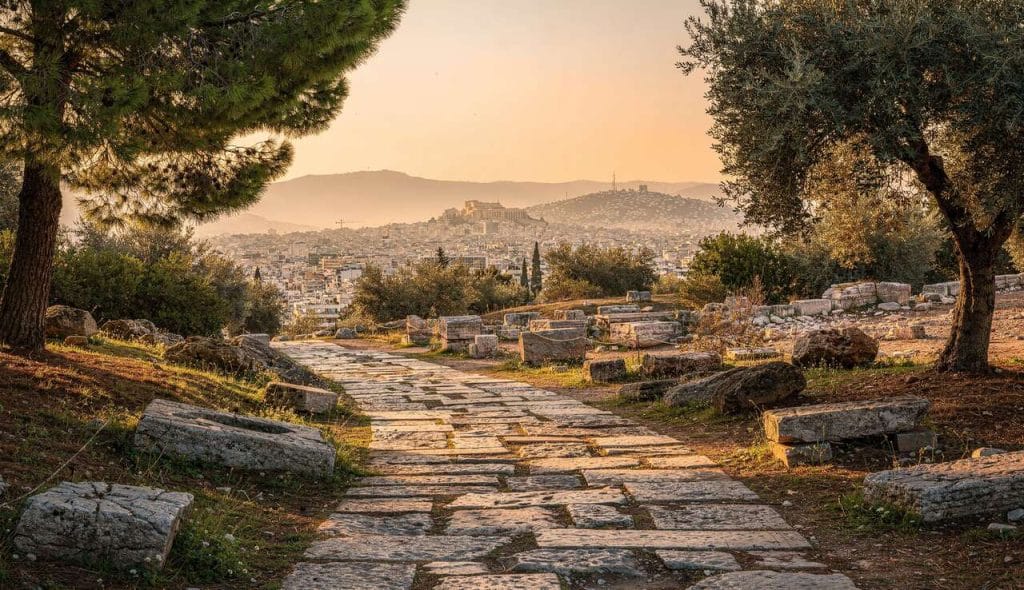 Découverte des collines de Filopappou, pnyx et Nymphes à Athènes