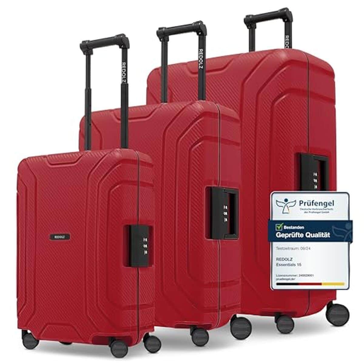 Test de la valise REDOLZ Essentials 15 Classic Red