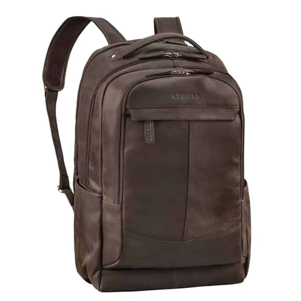Test du sac à dos Stilord Maxim en cuir 19" : robuste et élégant