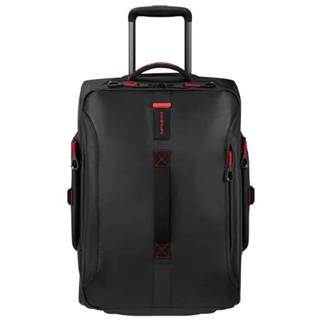 Test du sac de voyage Samsonite Paradiver Light 55 cm : léger et déperlant