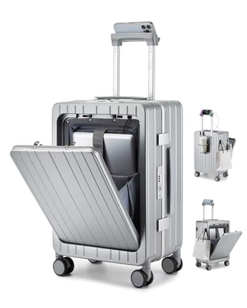 Test : valise Sea choice Valise Rigide avec Trolley à serrure TSA et chargeur USB