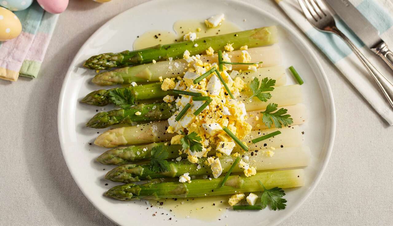 Asperge mimosa : recette festive pour Pâques