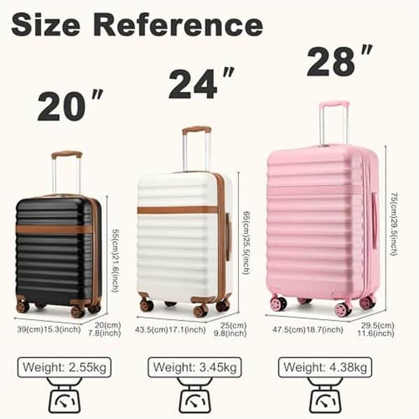 Découvrez notre évaluation détaillée de la valise Kono rose grande taille avec serrures TSA : design élégant et protection optimale pour vos voyages.