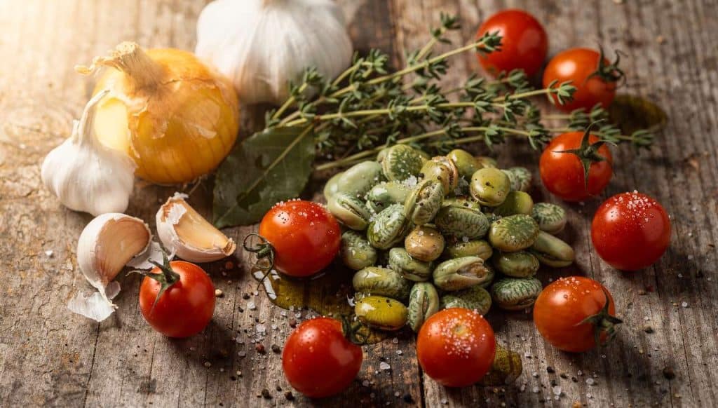 Recette : cocos de Paimpol aux Tomates Cerises Rôties