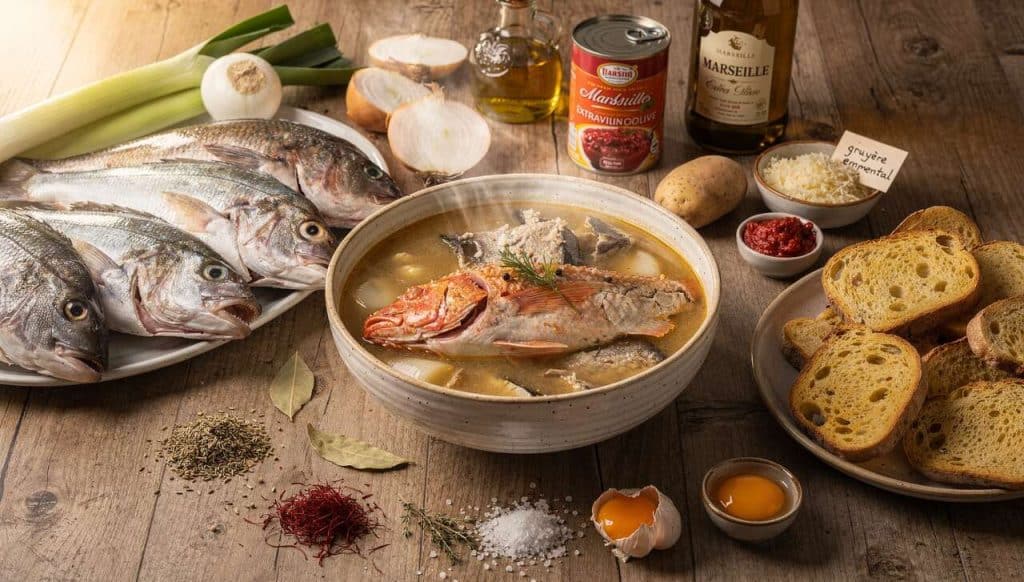 Soupe de poissons marseillaise : recette authentique et savoureuse