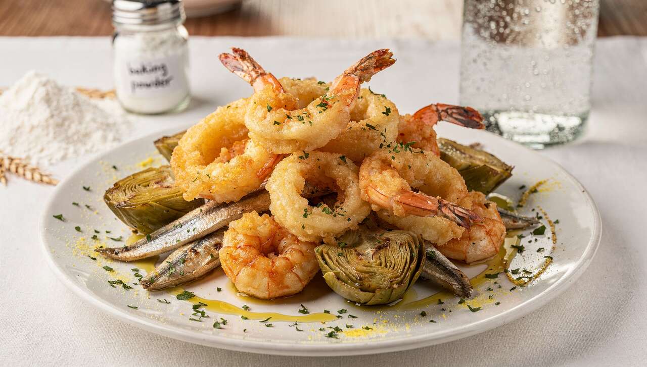 Friture de la mer : recette du fritto misto