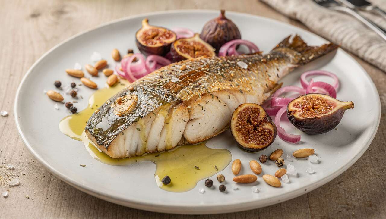 Dorade royale à la figue et aux oignons rouges : recette savoureuse