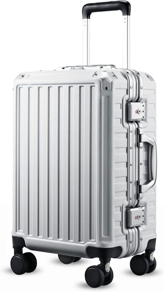 Test de la valise Luggex aluminium 56 cm