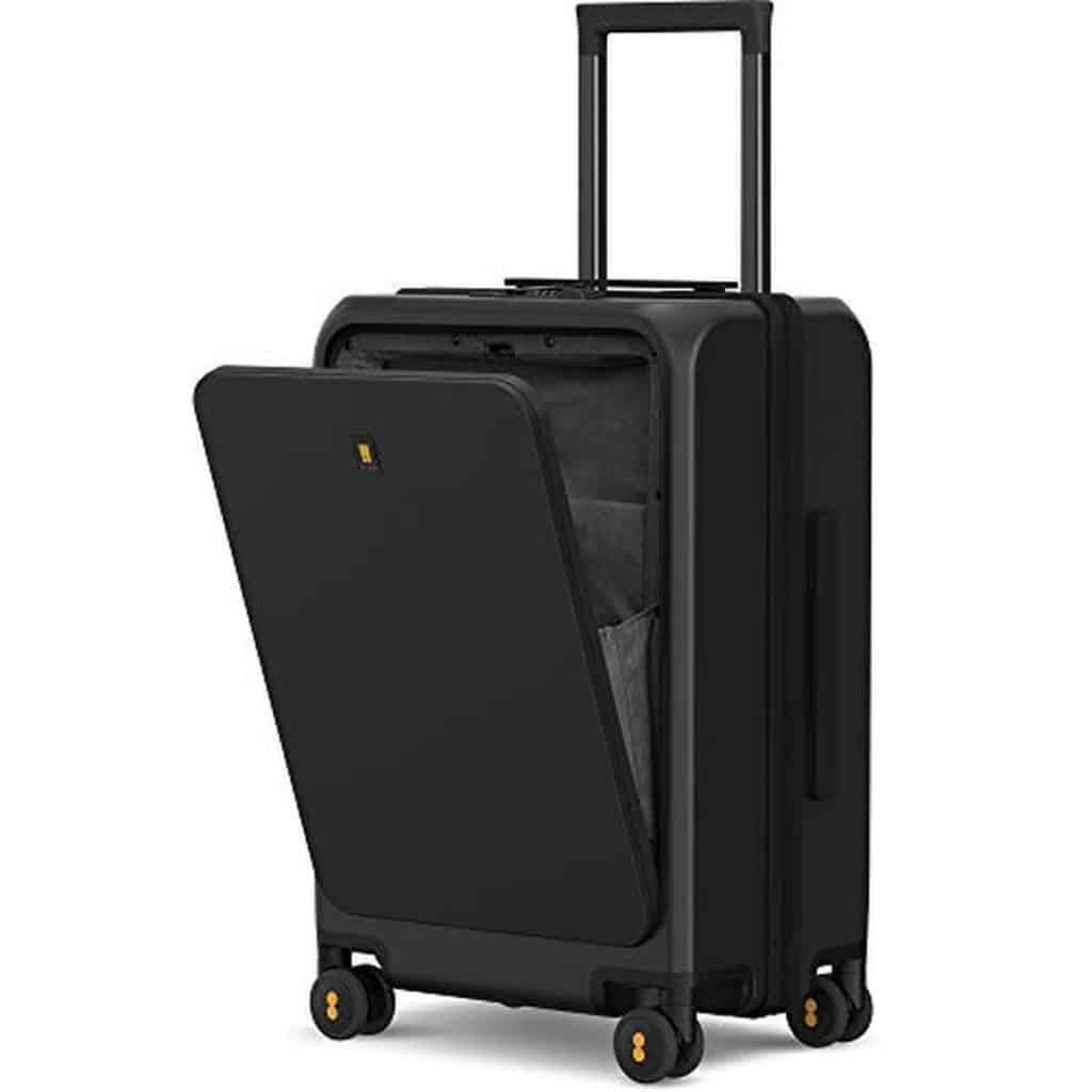 Test du bagage cabine LEVEL8 : trolley 35L avec poche PC et serrure TSA