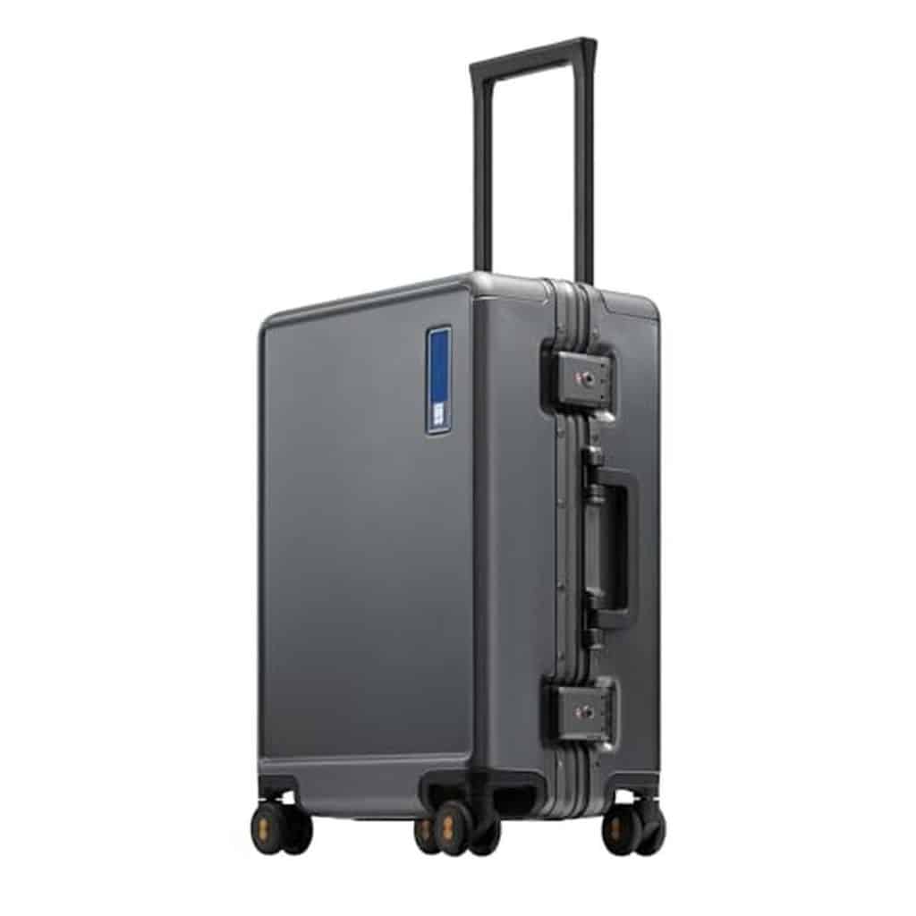 Test : valise cabine Level8 aluminium 68L gris