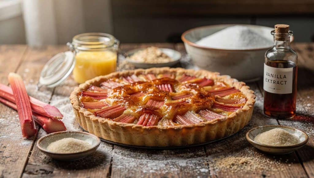 Recette de la tarte à la rhubarbe : astuces et préparation