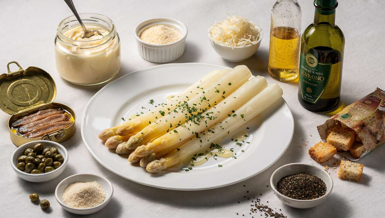 Recette irrésistible : asperges à la sauce César
