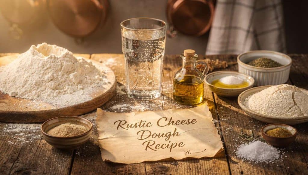 Recette de pâte rustique au fromage frais