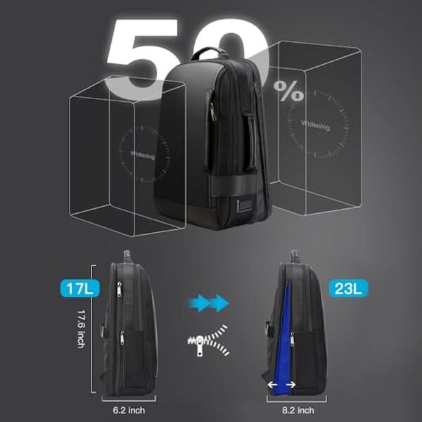 Découvrez notre analyse complète du sac à dos BOPAI antivol : extensible de 20L à 24L, idéal pour la sécurité et le confort.