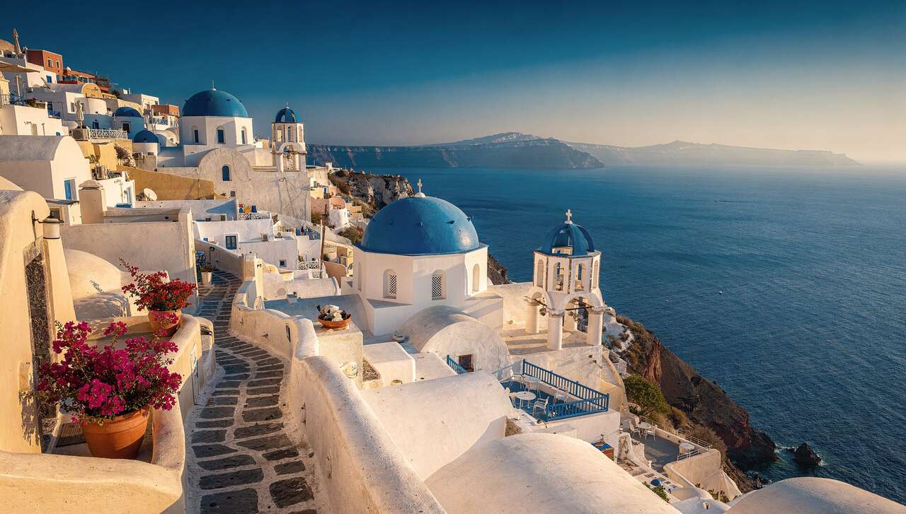 Trouver un logement abordable sur l'île de Santorin