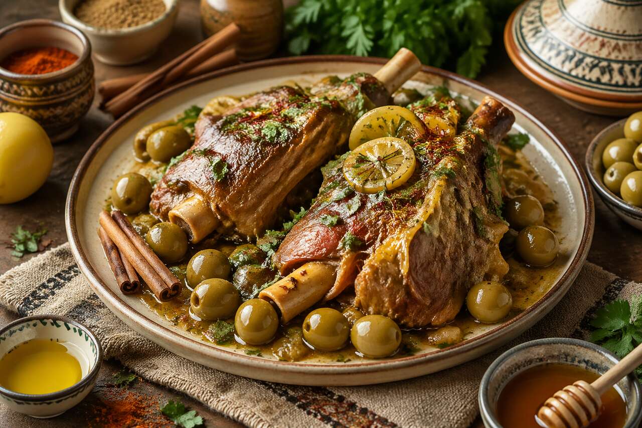 Recette d'Agneau au Citron Confit : saveurs Méditerranéennes