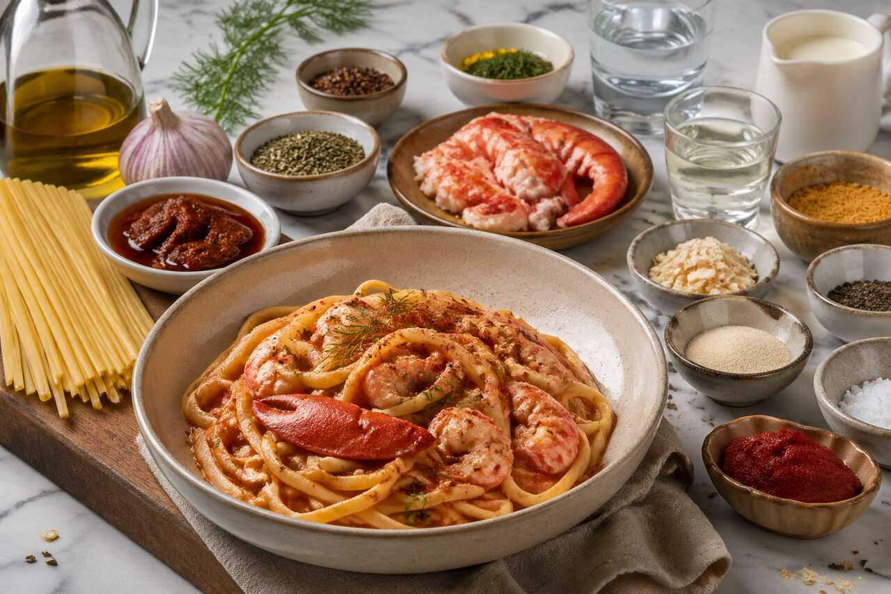 Pâtes aux langoustes : recette simplissime et savoureuse