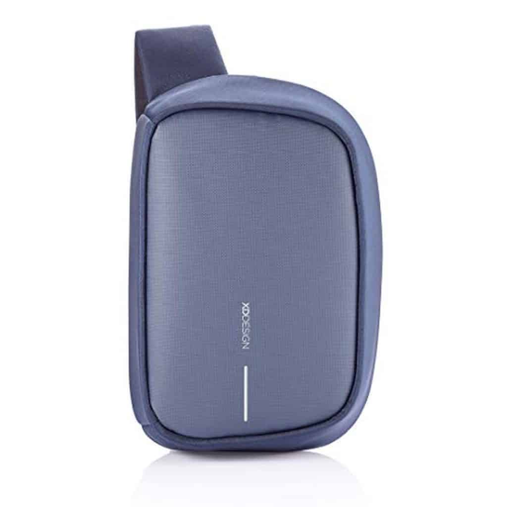 Test du bobby sling bleu marin : sac à dos antivol