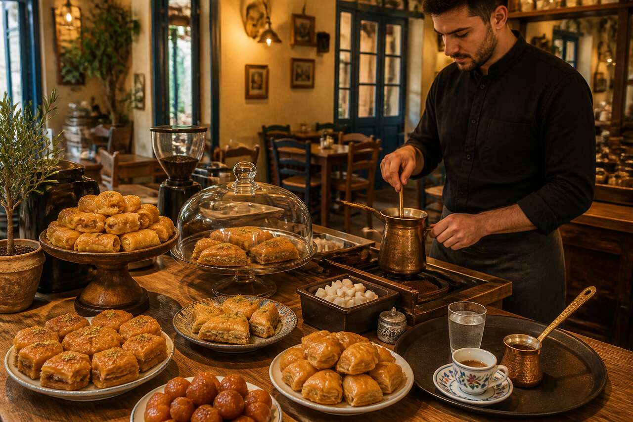 Le café grec : un rituel authentique