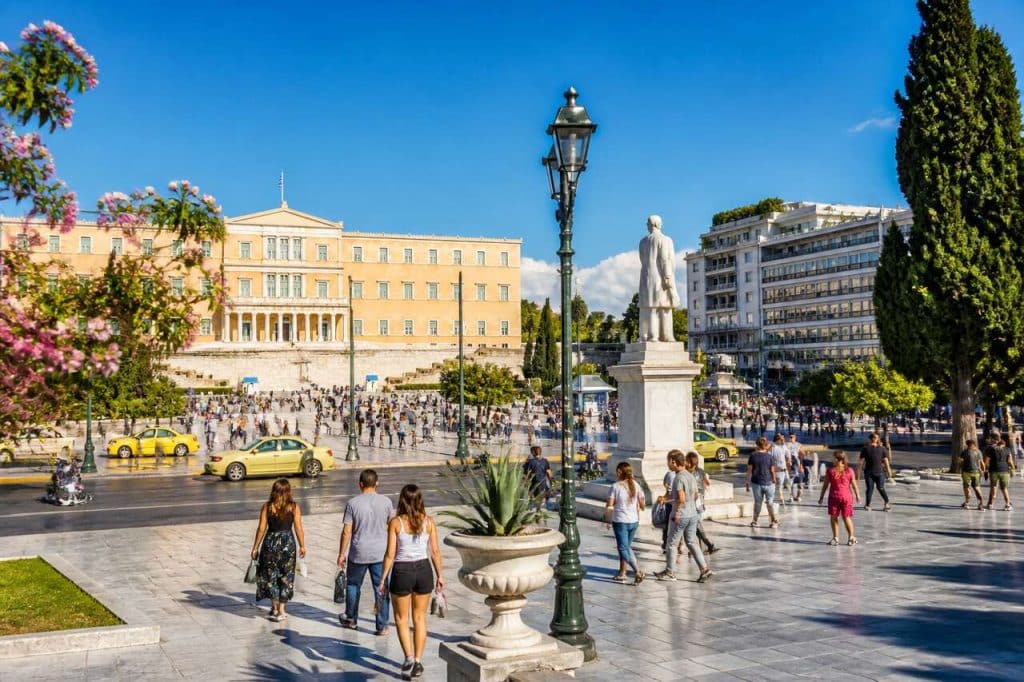 Bien manger pour moins de 5€ à Syntagma, athènes