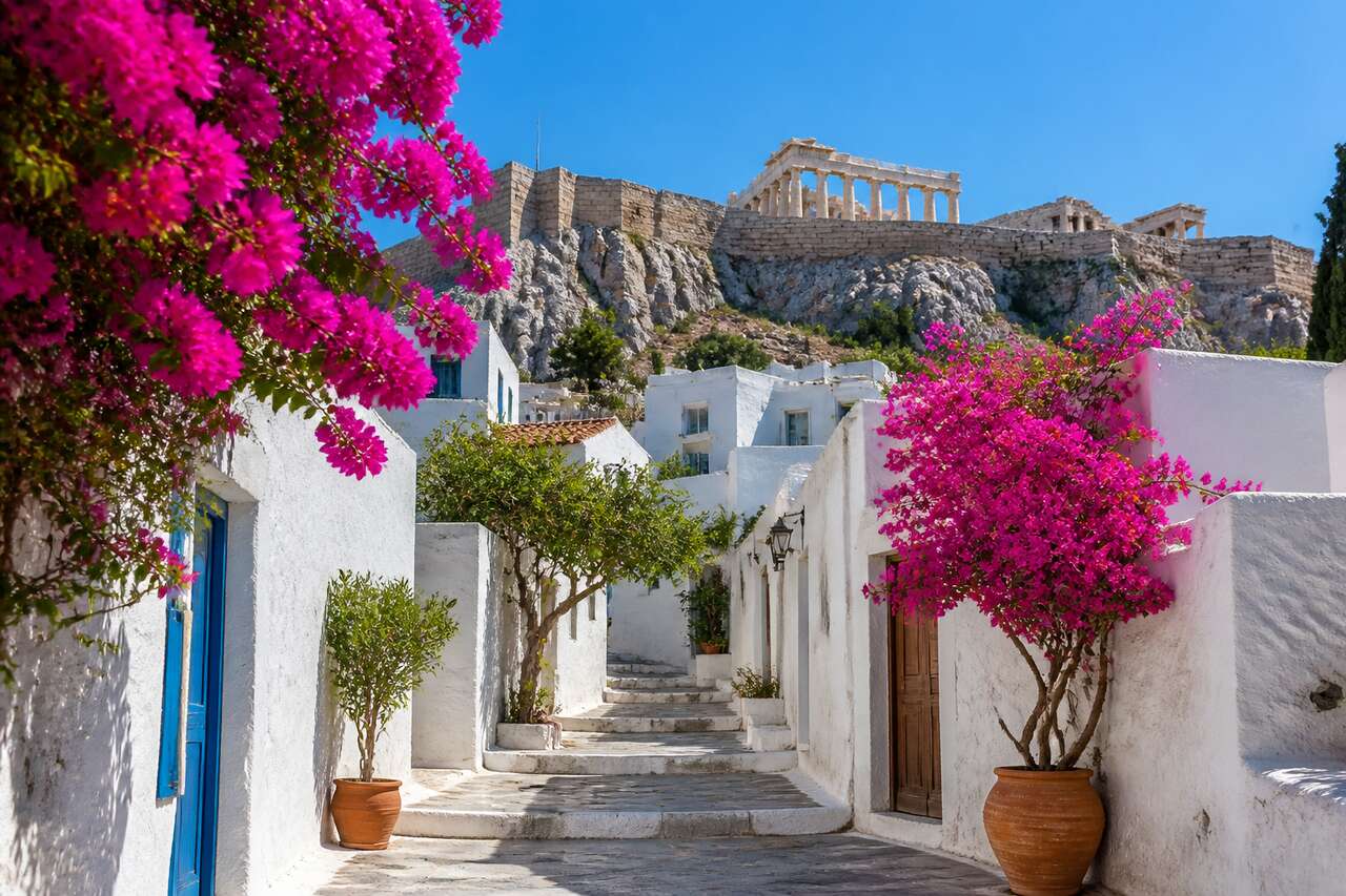Découvrir Anafiotika : un air des Cyclades à l'ombre de l'Acropole