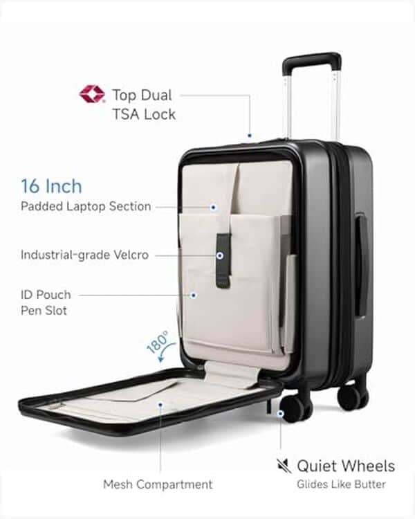Découvrez notre avis détaillé sur la valise cabine Luggex avec port USB et espace PC. Caractéristiques, avantages et conseils pour choisir votre valise de voyage idéale. 