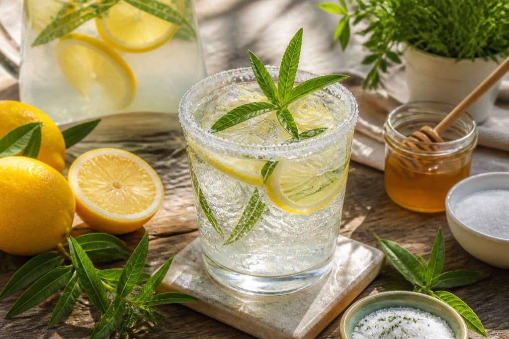 Recette de citronnade à la verveine citronnée maison