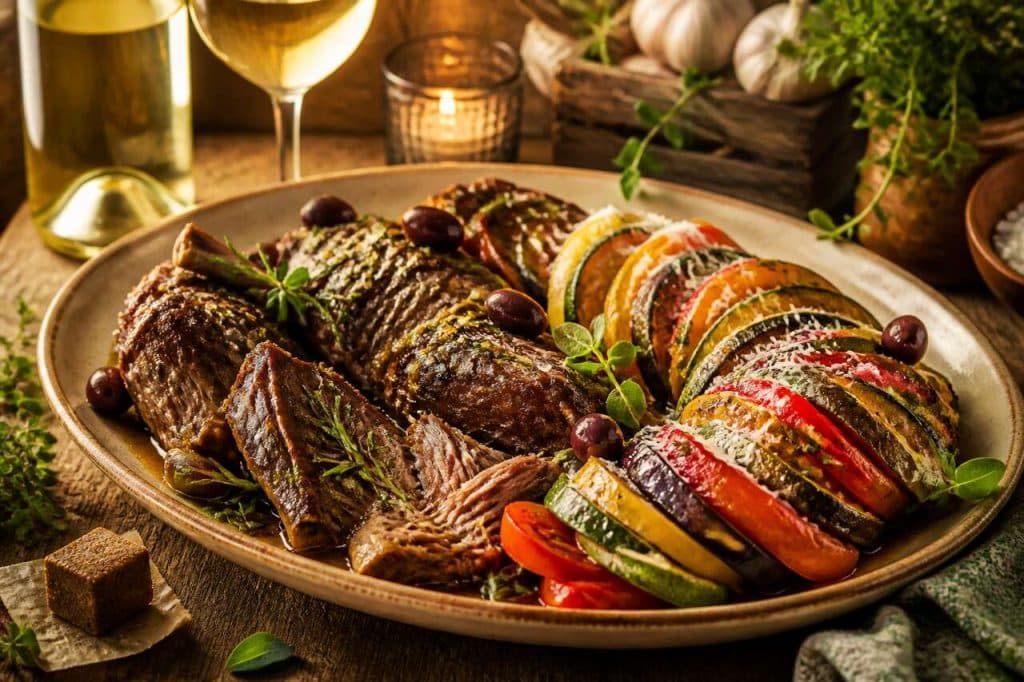 Agneau fondant et tian de légumes d'été : la recette ultime