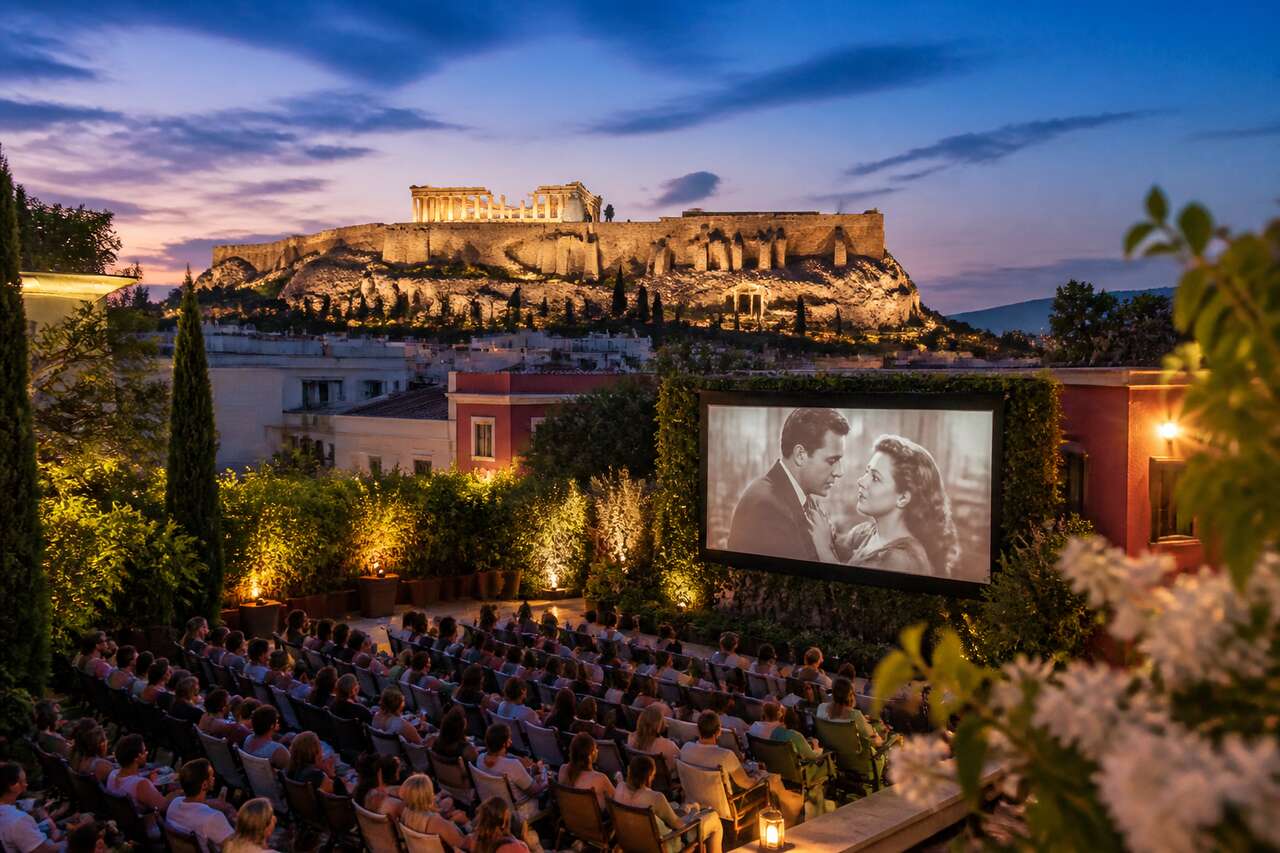 Cinéma en plein air à Athènes : découvrez l'expérience unique