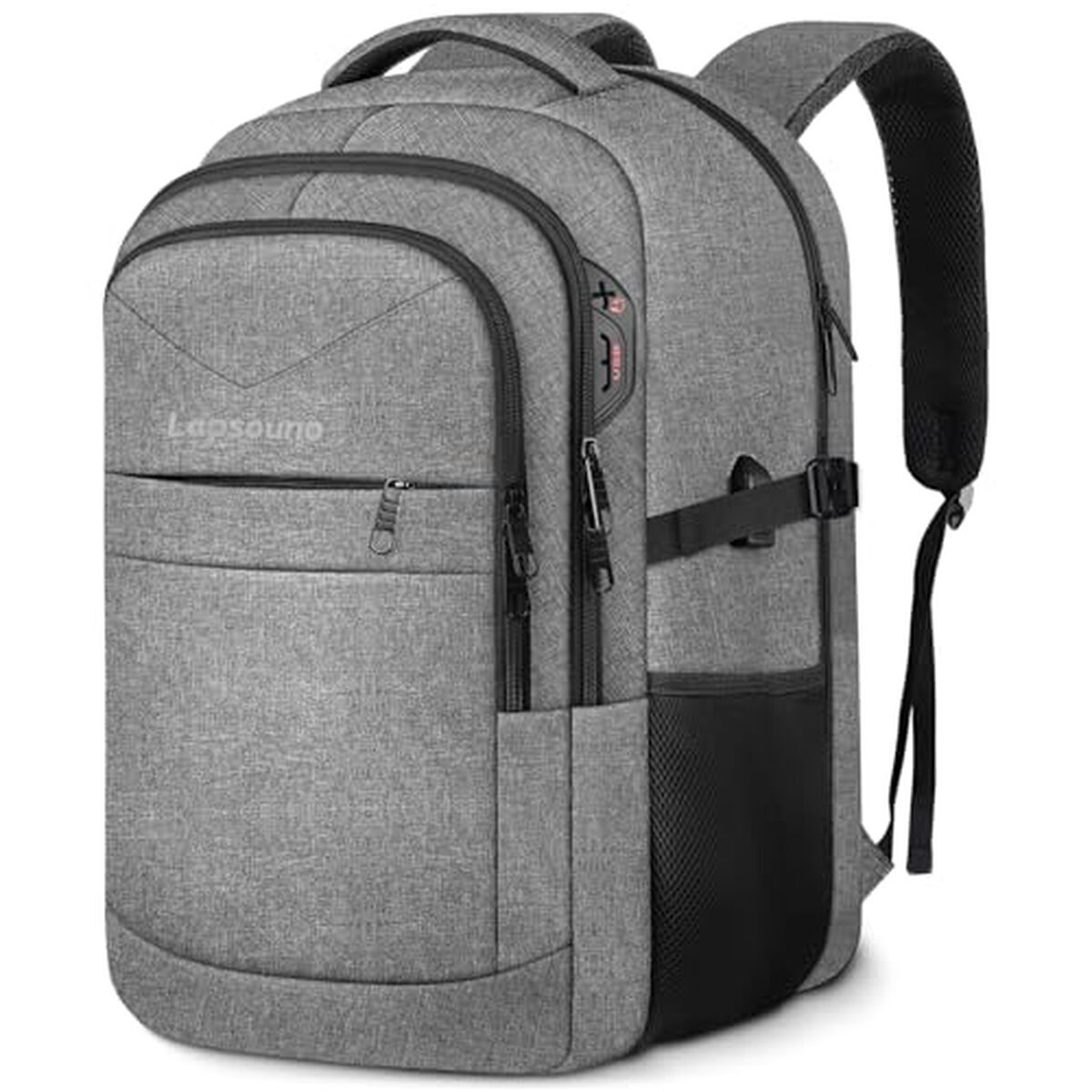 Test du sac à dos Lapsouno : voyage antivol avec port USB pour ordinateur 17