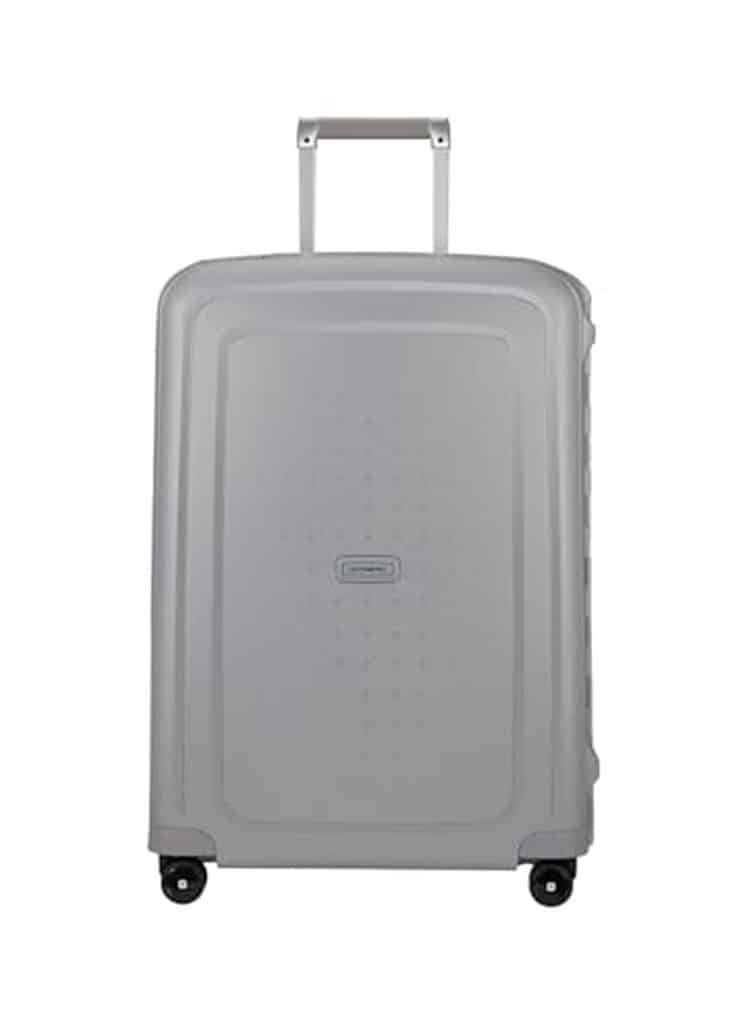 Test : valise Samsonite S'Cure Spinner M 69 cm 79 L argent