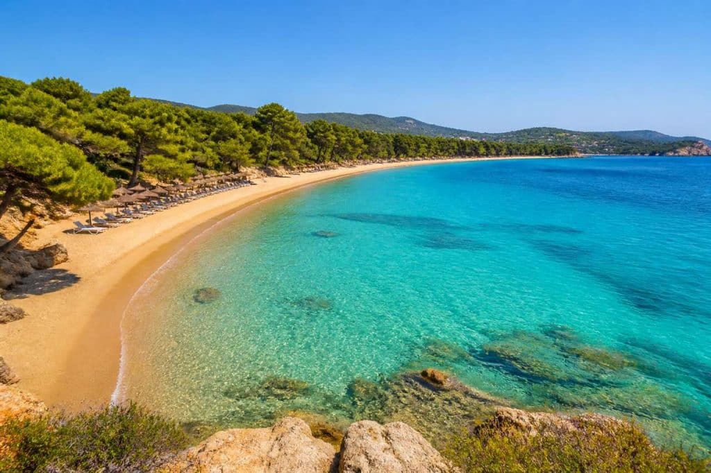 Koukounaries Beach : échappée sauvage sur les rives de Skiathos