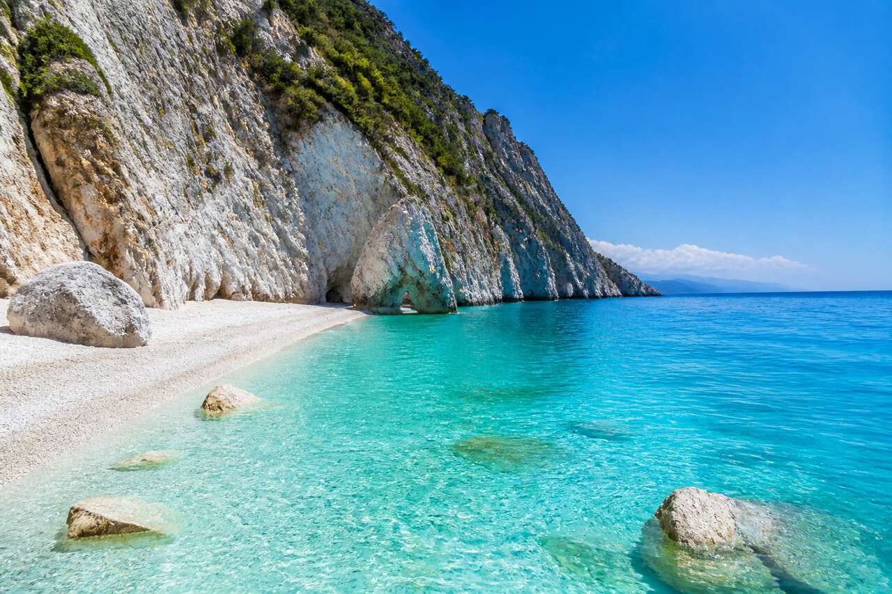 Escapade à Lalaria Beach : entre falaises majestueuses et eau cristalline