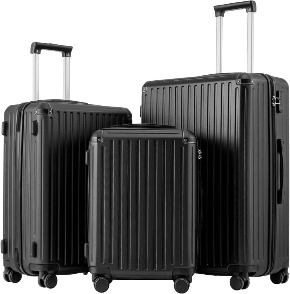 Test : coolife set de valises rigides pour voyages en famille