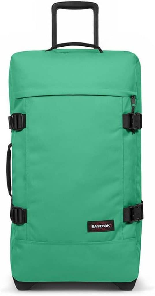 Test de la valise à roulettes Eastpak Tranverz M Gem Green