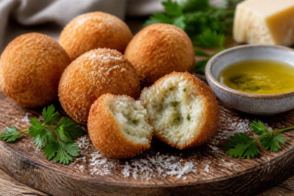 Recette d'arancinis à la brandade de morue