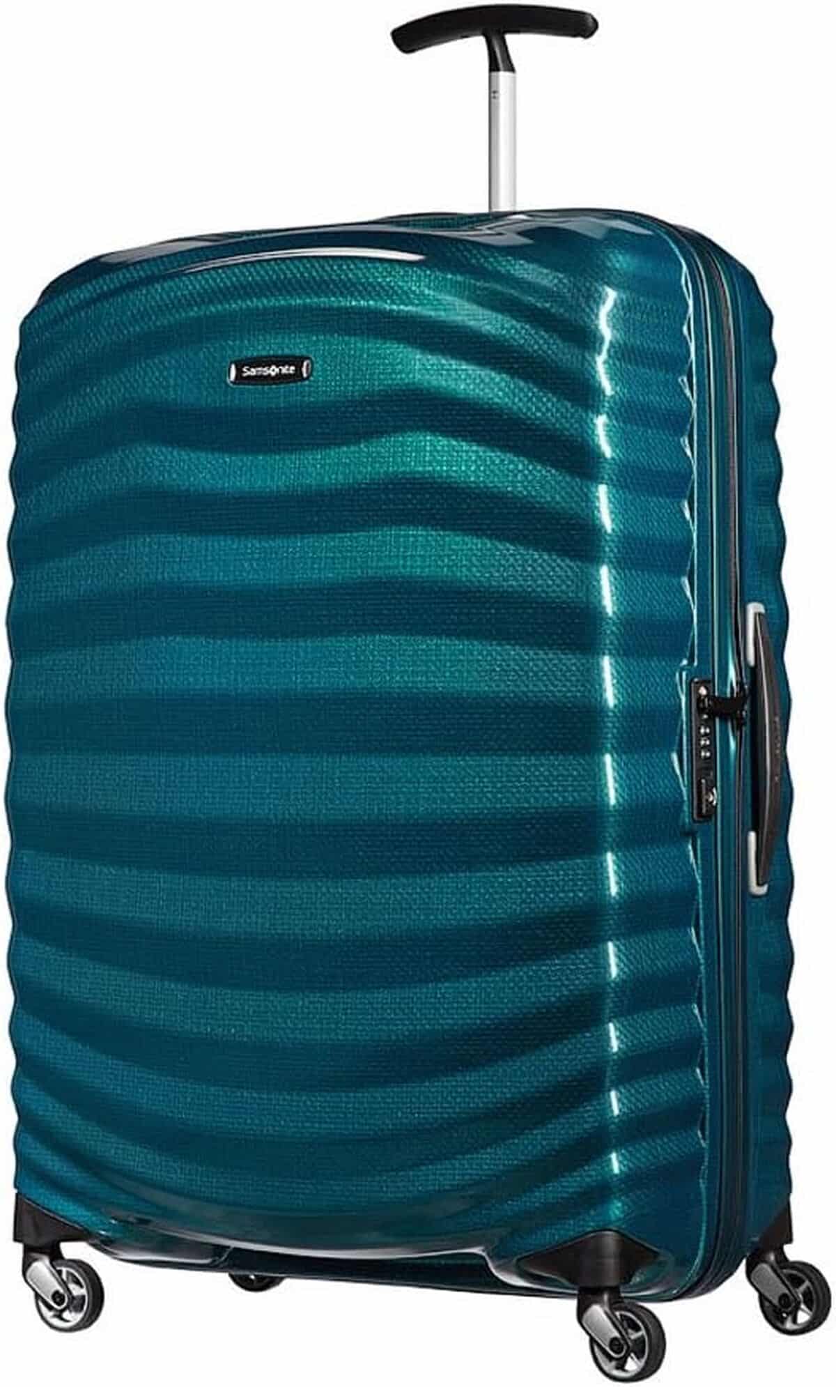Test de la valise Samsonite Lite-Shock Spinner L 75 cm : robustesse et légèreté