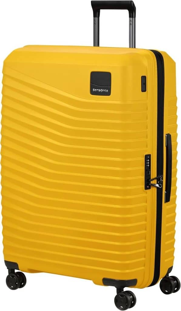 Test de l'étui rigide Samsonite Intuo 75 cm jaune