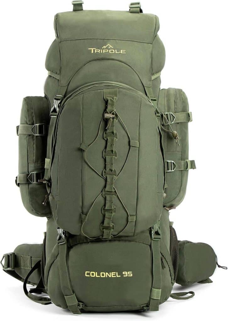 Test du sac à dos Tripole Colonel 95L avec sac de jour amovible