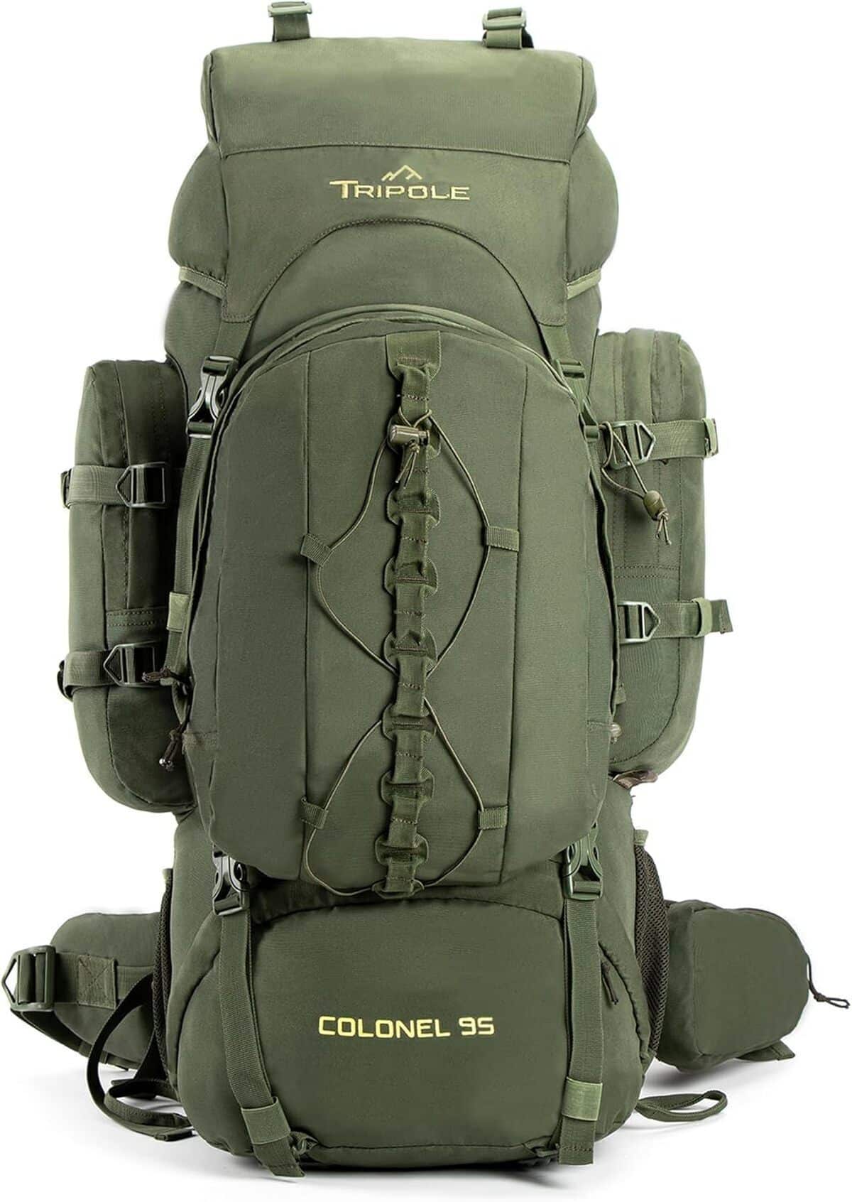 Test du sac à dos Tripole Colonel 95L avec sac de jour amovible