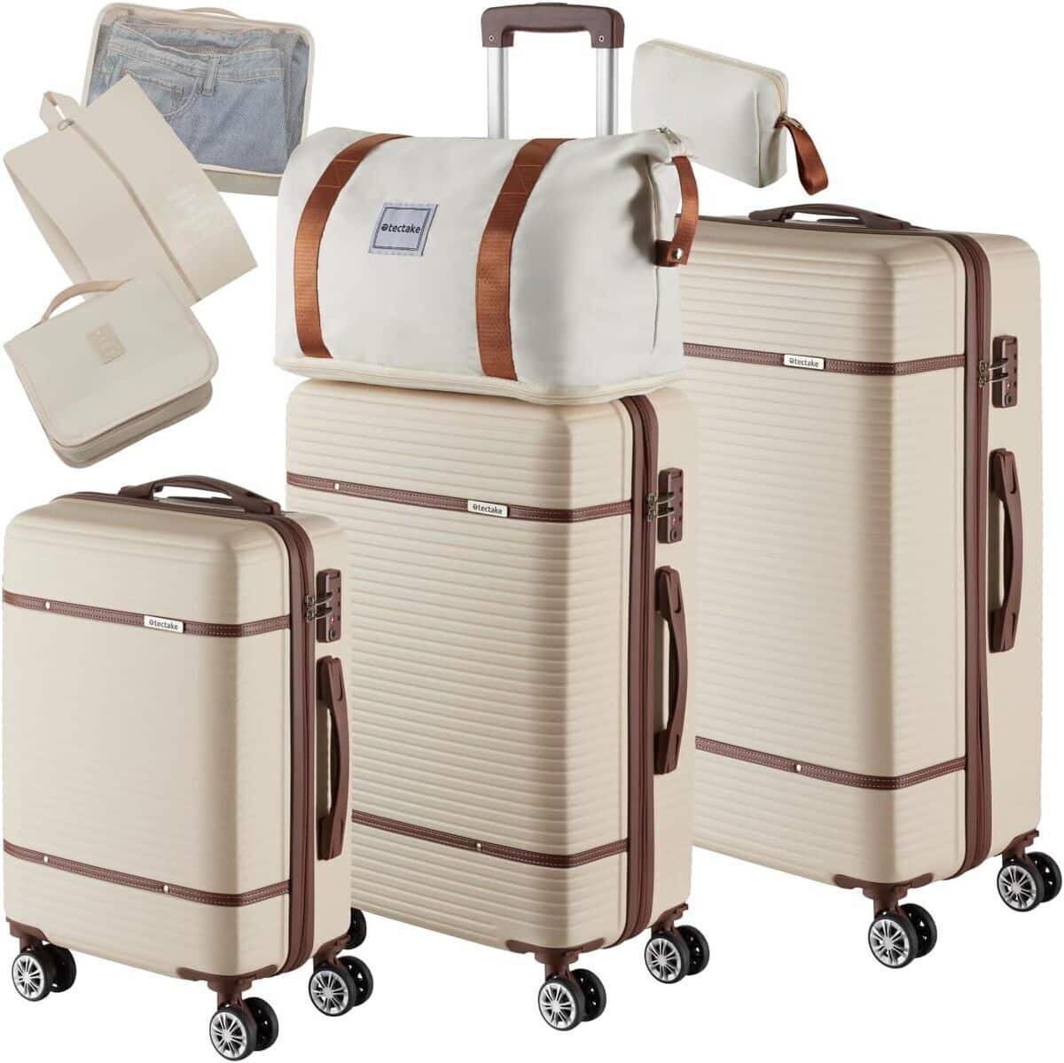 Test du set de valises tectake : 13 pièces pour tous vos voyages